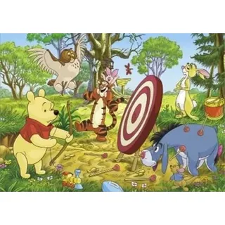 Clementoni 24408.9 - Puzzle Maxi 24 teilig Winnie The Pooh: Bow and Arrow