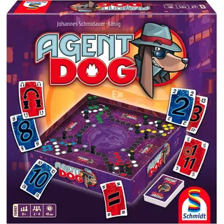 Schmidt Spiele Spiel Agent DOG®, Familienspiel bunt