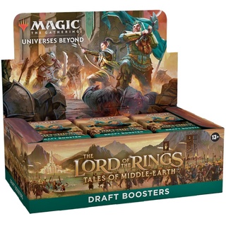 Magic: The Gathering The Lord of the Rings: Tales of Middle-earth Draft Booster Box - 36 Packs + 1 Box Topper Card (Englische Version)