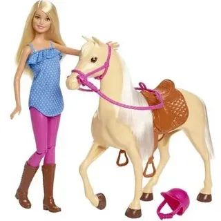 MATTEL FXH13 Barbie Pferd & Puppe