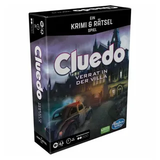 Hasbro Spiel Cluedo Verrat in der Villa, Brettspiel