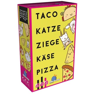 Asmodee Taco Katze Ziege Käse Pizza Kartenspiel - Party und Lachen mit 2-8 Spielern