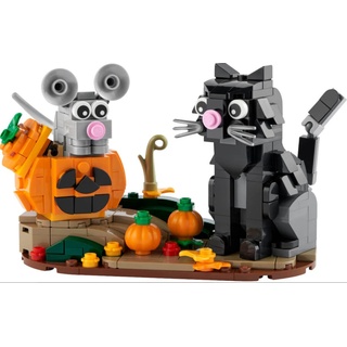 LEGO Konstruktionsspielzeug Katz & Maus an Halloween