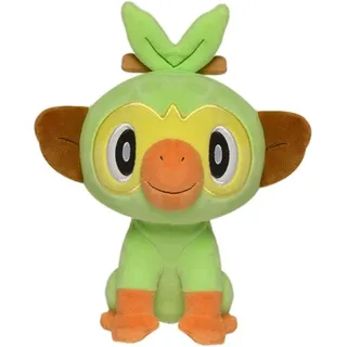 Jazwares Kuscheltier Pokemon Plüschfigur Wave 9 (20cm) Chimpep grün Chimpep | 20 cm