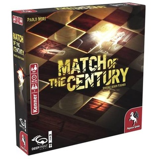 Match of the Century, Brettspiel, für 2 Spieler, ab 10 Jahren (DE-Ausgabe)