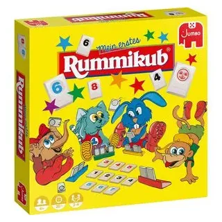 Jumbo Kartenspiel 3990, Mein erstes Rummikub, ab 4 Jahre, 2-4 Spieler