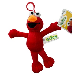 Sesamstrasse Kuscheltier Sesamstrasse Kuscheltier Elmo Kuscheltier Rot Plüsch Figur 20 cm (1-St), Super weicher Plüsch Stofftier Kuscheltier für Kinder zum spielen rot