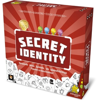 Strohmann Games, Secret Identity, Partyspiel, Deduktionsspiel, 3-8 Spieler, Ab 10+ Jahren, 30-60 Minuten, Deutsch