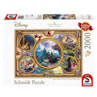 Schmidt-Spiele Puzzle Disney Dreams Collection, 2000 Teile, ab 12 Jahre