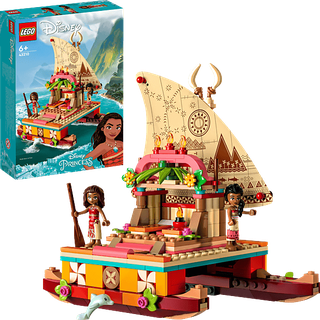 LEGO Disney 43210 Vaianas Katamaran Bausatz, Mehrfarbig