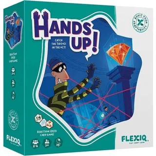 Asmodée FlexiQ Dice & Card Board Game 'Hands Up!' 112045 from 7+ Years