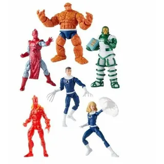 Hasbro Marvel Legends Fantastic Four Vintage Set – 6 Figuren