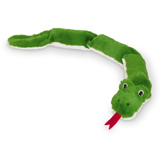 Nobby Plüsch Schlange für Hunde, grün 85 cm, 1 Stück