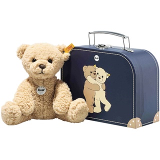 Steiff Kuscheltier Teddybär Ben 21 cm im Koffer, beige