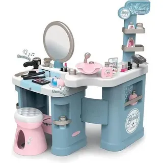 Smoby - My Beauty Center - Schönheitsinstitut für Kinder - Friseur + Nagel + Make-up - Ton- und Lichtfunktionen - 32 Access