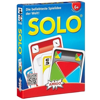 AMIGO Spiel, Kartenspiel Solo, Mau-Mau Variante, ab 6 Jahren
