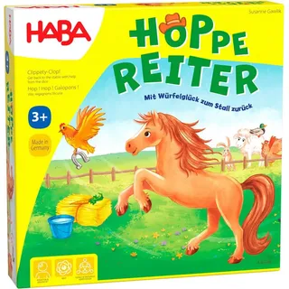 Haba Spiel, Mitbringspiel M Geschicklichkeitsspiel Hoppe Reiter 1004321001