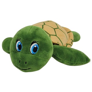 Schildkröte grün mit aufgestickten Augen 20cm Plüsch Kuscheltier (2751)
