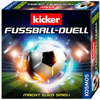 Kosmos Spiel, Familienspiel Kicker Fußball-Duell, Made in Europe bunt