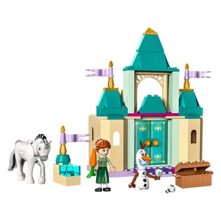 LEGO® Spielbausteine LEGO Disney Princess 43204 Annas und Olafs Spielspa im Schloss, (Set, 108 St., Prinzessinnen) bunt