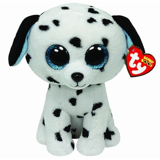 Ty 7136042 - Fetch Hund Dalmatiner Beanie Boos, 15 cm