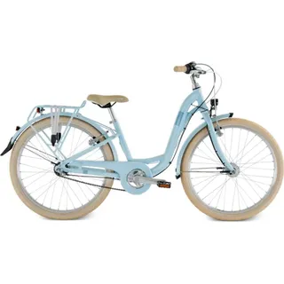 Puky Skyride M24 - Kinderfahrrad - 24 Zoll - 3 Gänge - Retro Blau - Blau