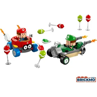 LEGO Super Mario 72034 Mario Kart Baby Mario vs. Baby Luigi 72034