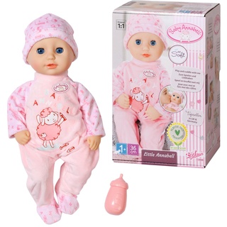 Baby Annabell Little Annabell,weiche Puppe mit Stoffkörper und Schlafaugen,36 cm große Puppe, 706466 Zapf Creation