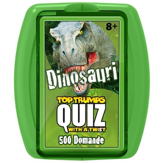 Winning Moves Top Trumps Quiz-Dinosauri-Ed. Italiana (IT), 034128