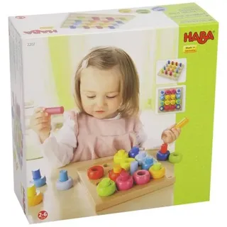 HABA 2202 - Steckspiel Farbkringel Kinderspiel für 2-6 Jahren