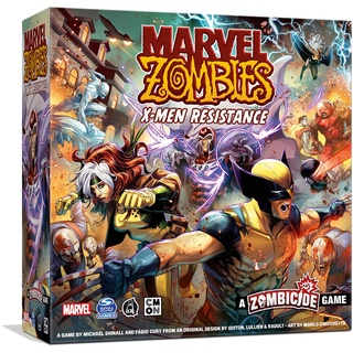 Marvel Zombies X-Men Resistance (Core Box) – Strategie-Brettspiel, kooperatives Spiel für Kinder und Erwachsene, Zombie-Brettspiel, ab 14 Jahren, 1-6 Spieler, 90 Minuten Spielzeit, hergestellt von