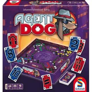 Schmidt Spiele Spiel Familienspiel Taktikspiel Agent DOG 49454