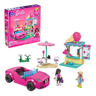 Barbie Barbie Cabrio & Eisstand MEGA Puppenzubehör-Set