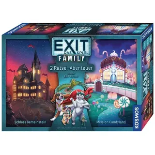 KOSMOS - EXIT® - Das Spiel - Family: Schloss Gemeinstein/Mission Candyland