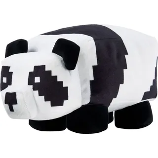 Mattel Minecraft Plüschfigur Panda 12 cm MATTHLN10 - Schwarz/Weiß