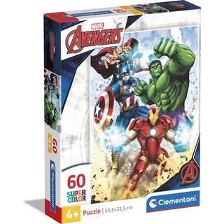 Clementoni Supercolor Marvel Avengers, 60 pc(s), Comics, 4 yr(s) (60 Teile)