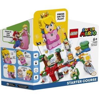 LEGO® Spielbausteine LEGO® Super Mario Abenteuer mit Peach - Starterset 354 Teile 71403