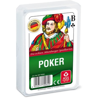 Ass 22570062 Joker Altenburger 22570062-Poker-Französisches Bild, Kartenspiel, Yellow