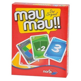 Noris Spiel, »NOR64441 - Mau Mau, Kartenspiel, 2-10 Spieler, ab 6...«