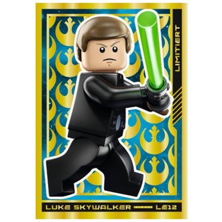 Blue Ocean Sammelkarte Lego Star Wars Karten Trading Cards Serie 4 - Die Macht Sammelkarten, Lego Star Wars Serie 4 - LE12 Gold Karte