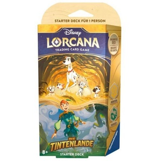 Ravensburger Sammelkarte Disney Lorcana: Die Tintenlande - Starter Deck Bernstein und Smaragd (