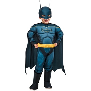 Rubie's DC League of Super-Pets Batman Kleinkind Kostüm Kind Jungen Blau 7030072T