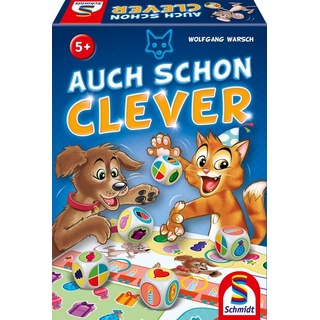 Schmidt Spiele GmbH Spiel, »Schmidt Spiele Kinderspiel Würfelspiel Auch schon Clever 40625«