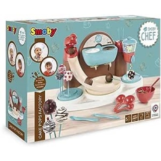 Smoby Chef Cake Pop Bäckerei - Back-Set für Kinder zur Herstellung von Cake-Pops - Back- und Küchengerät ab 5 Jahren (ohne Backzutaten)