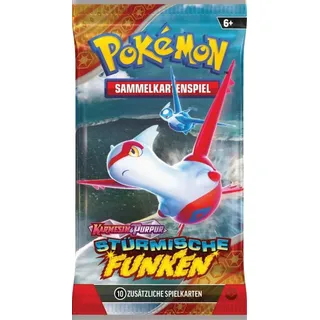 Pokemon Booster Stürmische Funken, 1 St.