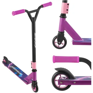 ArtSport Stunt Scooter Galactic Cruiser - Trick Roller für Kinder & Jugendliche - Tretroller Lila