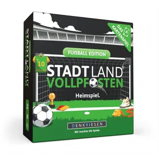 Denkriesen Spiel STADT LAND VOLLPFOSTEN® - Das Kartenspiel - FUßBALL EDITION -...