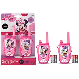 Disney Minnie Mouse 2er-Set: Walkie Talkie "Minnie" in Rosa - (H)16 cm - ab 4 Jahren