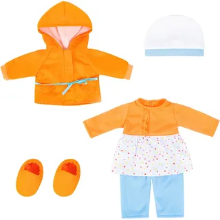 Bayer Puppenkleidung Kleid/Hose orange (Set, 5-tlg) orange