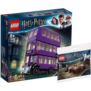 Collectix Lego Harry Potter - Set: 75957 Harry Potter und der Gefangene von Askaban - Der Fahrende Ritter + 30420 Harry Potter und Hedwig: Eulenlieferung (Polybag)